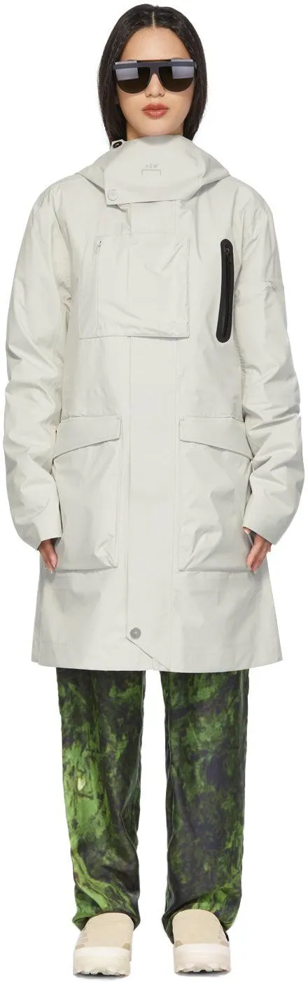 A-COLD-WALL* Grey Storm Taped Coat