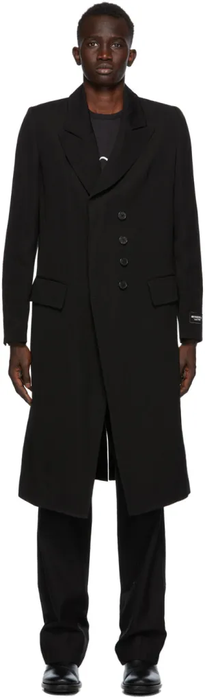 Ann Demeulemeester SSENSE Exclusive Black God of Wild Simplistic Coat