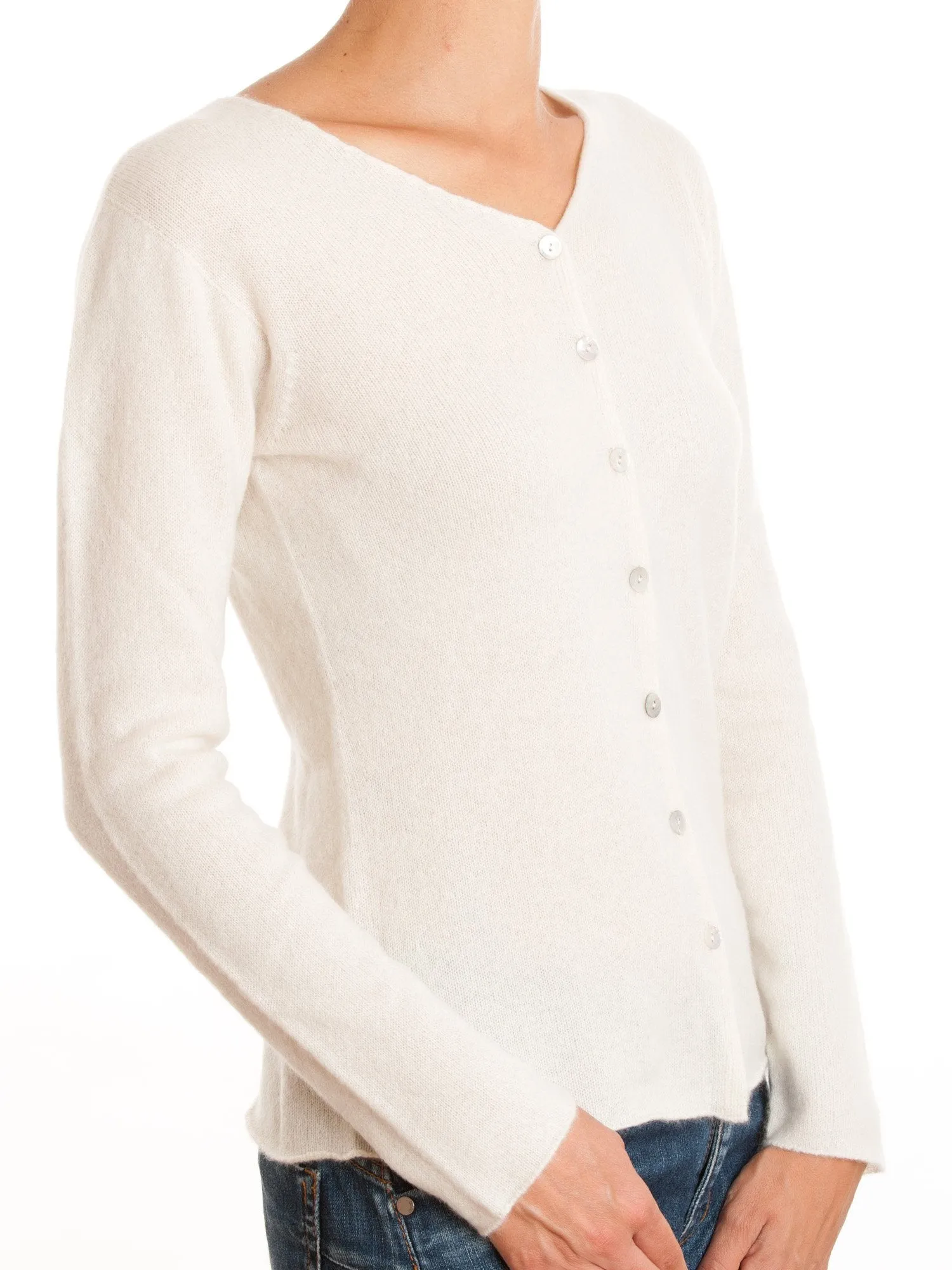Cardigan con bottoni 100% Cashmere