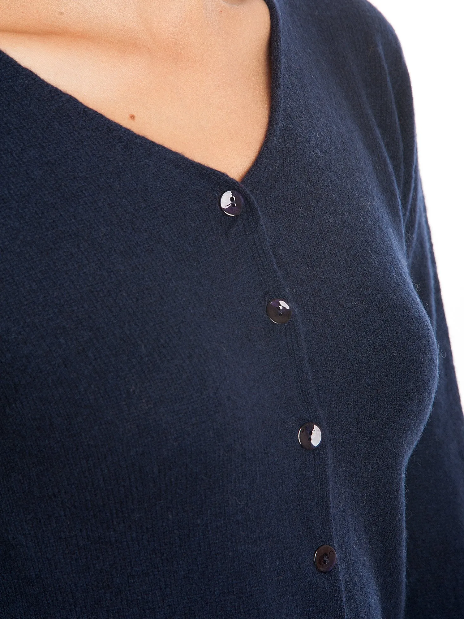 Cardigan con bottoni 100% Cashmere
