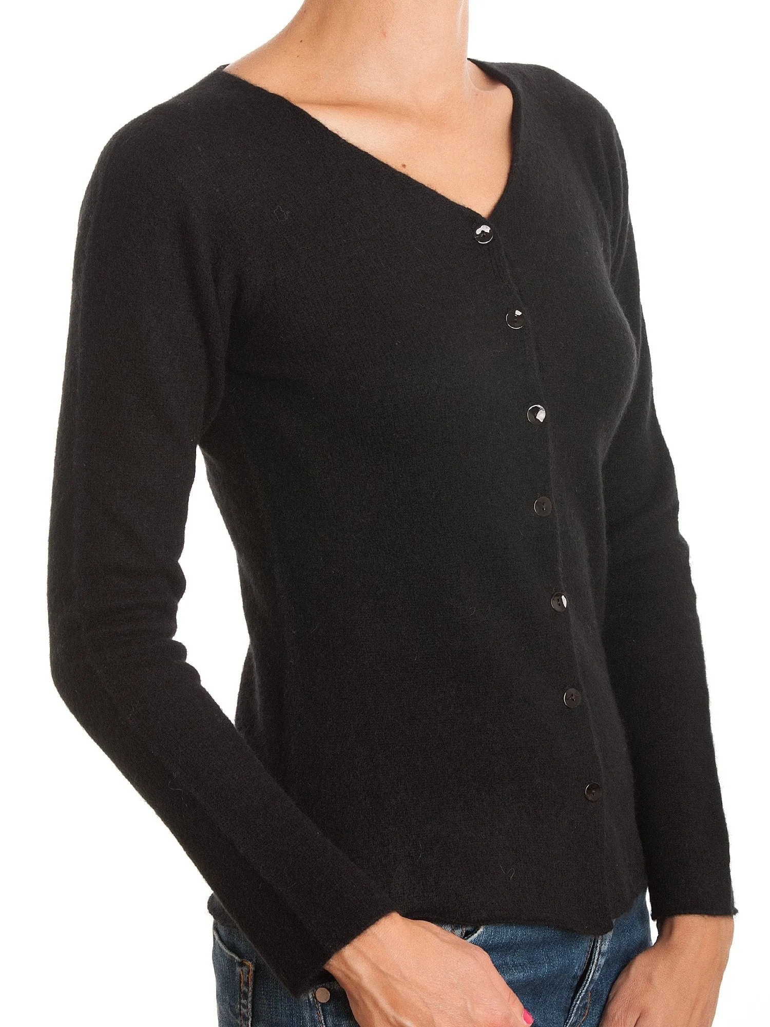 Cardigan con bottoni 100% Cashmere