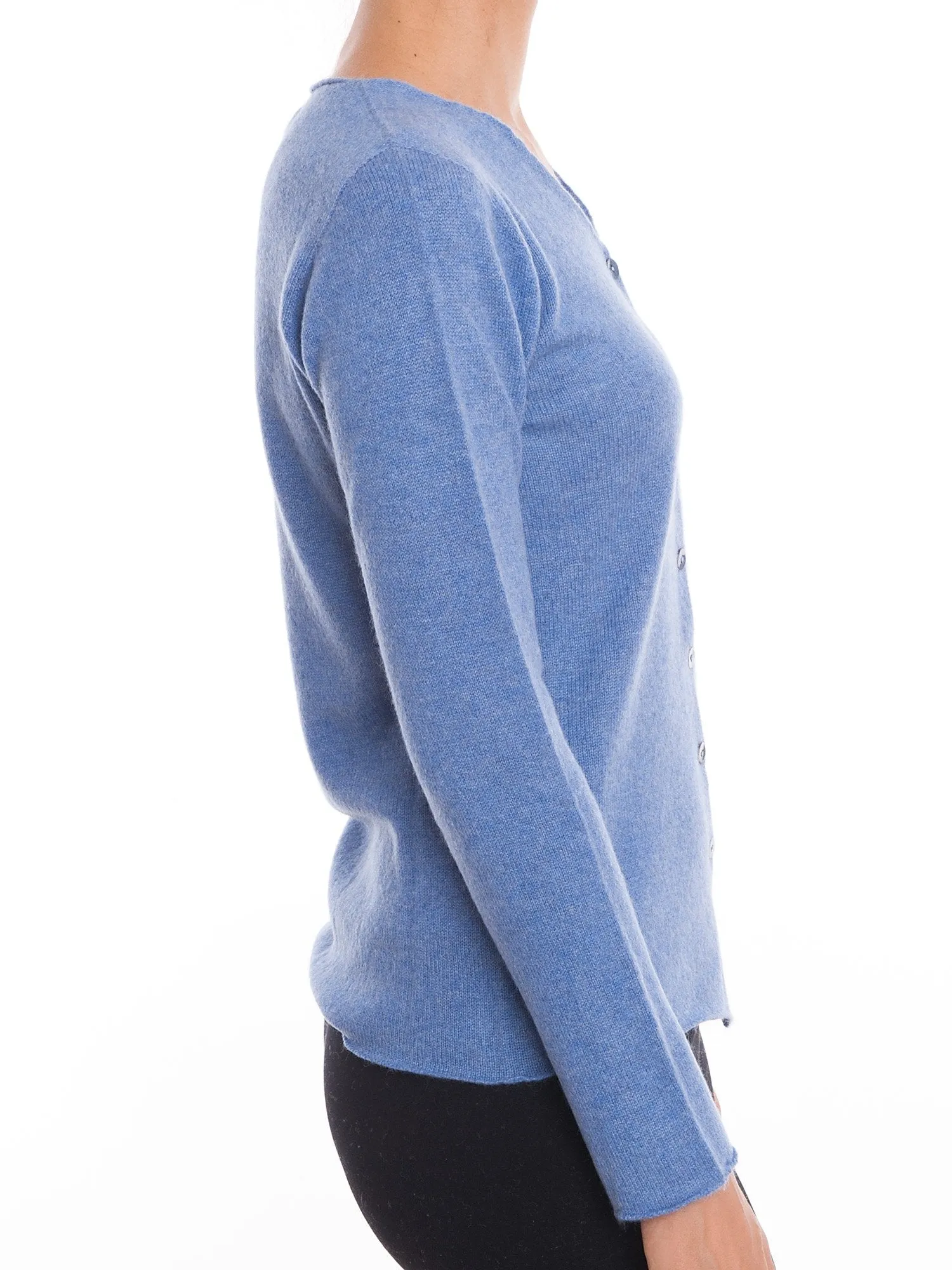 Cardigan con bottoni 100% Cashmere