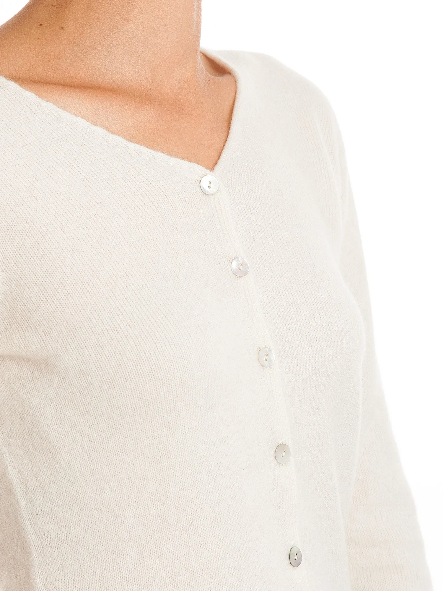 Cardigan con bottoni 100% Cashmere