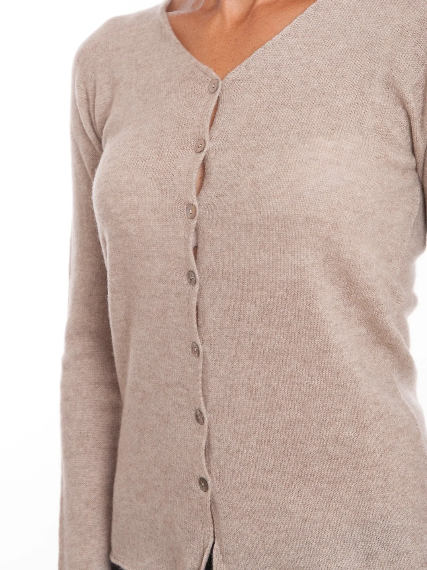 Cardigan con bottoni 100% Cashmere