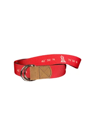 D-Ring Belt - Red
