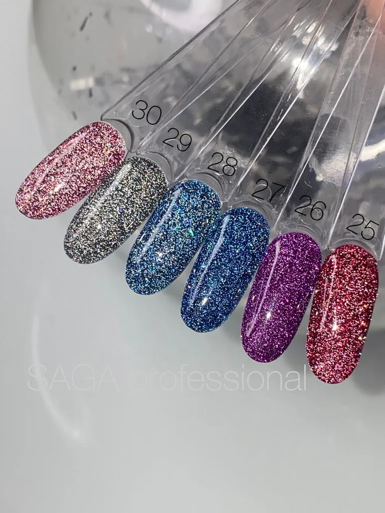 Gel polish Fiery №26 9 ml Saga Professional