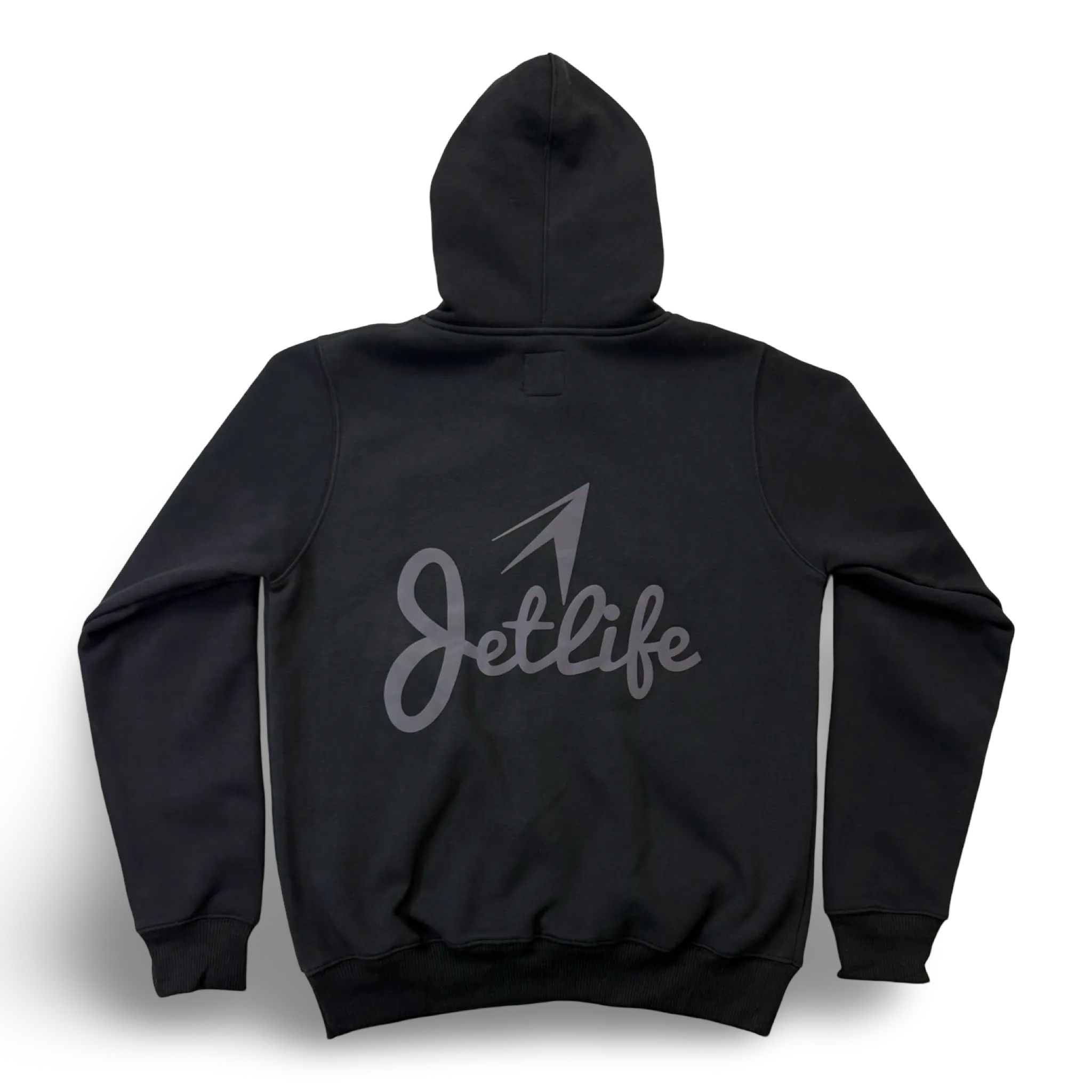 JET LIFE "BLACKOUT"  HOODIE [BLACK] 3M REFLECTIVE