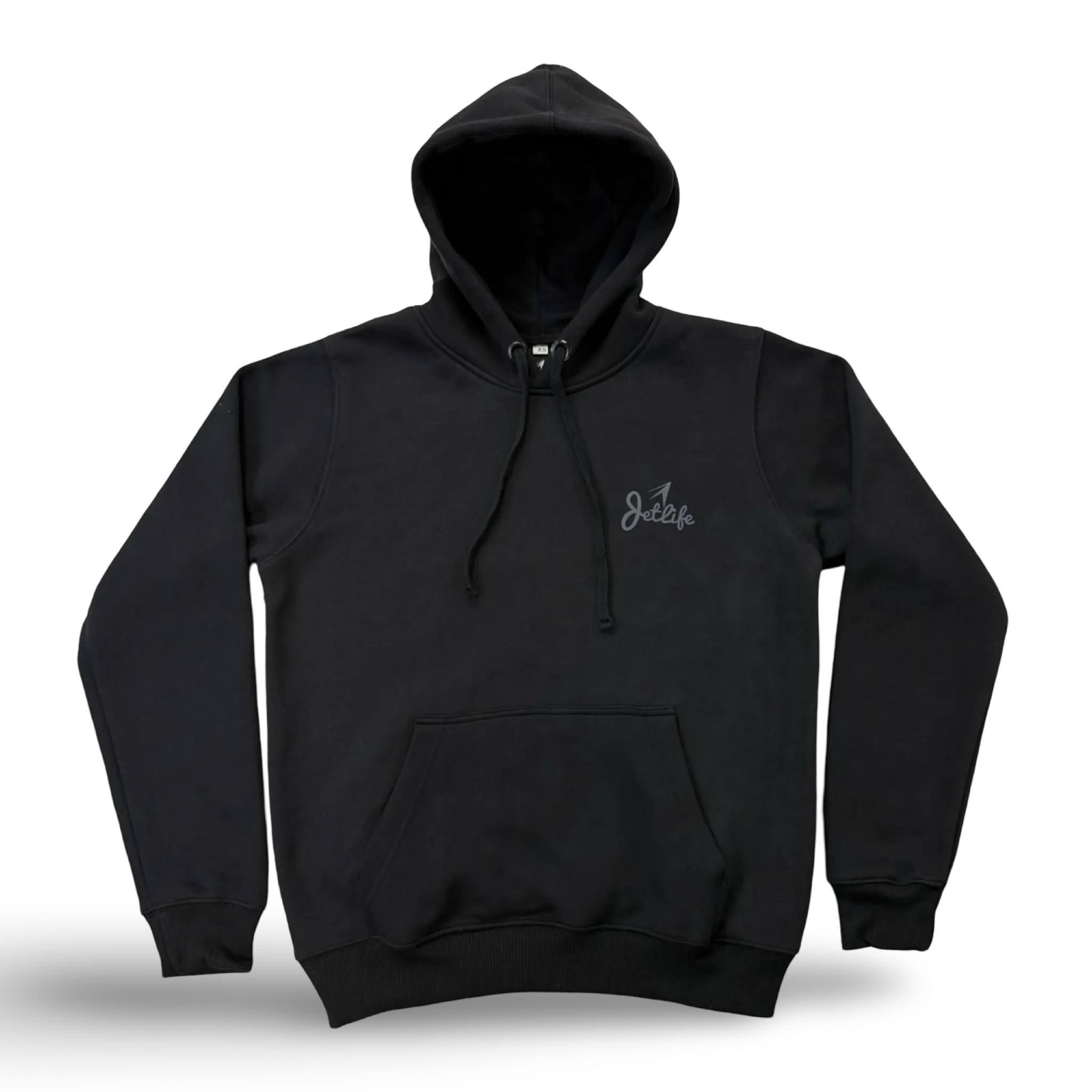 JET LIFE "BLACKOUT"  HOODIE [BLACK] 3M REFLECTIVE