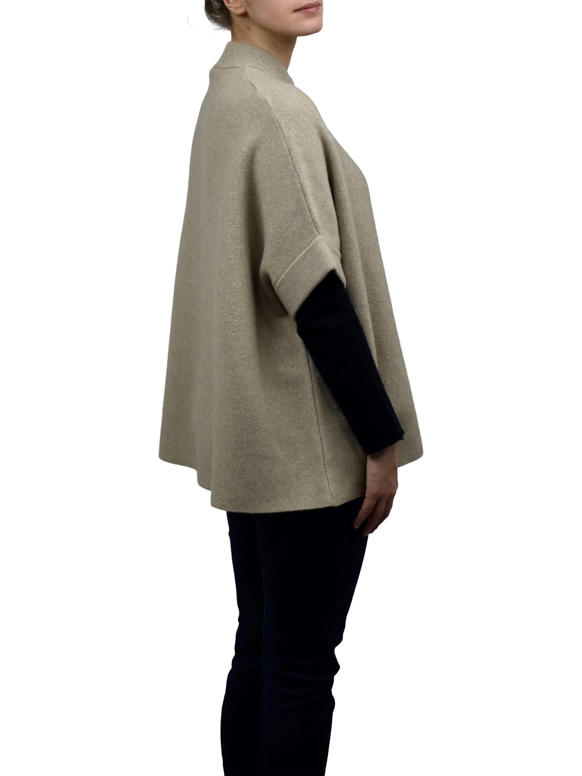 Mantella due bottoni misto cashmere