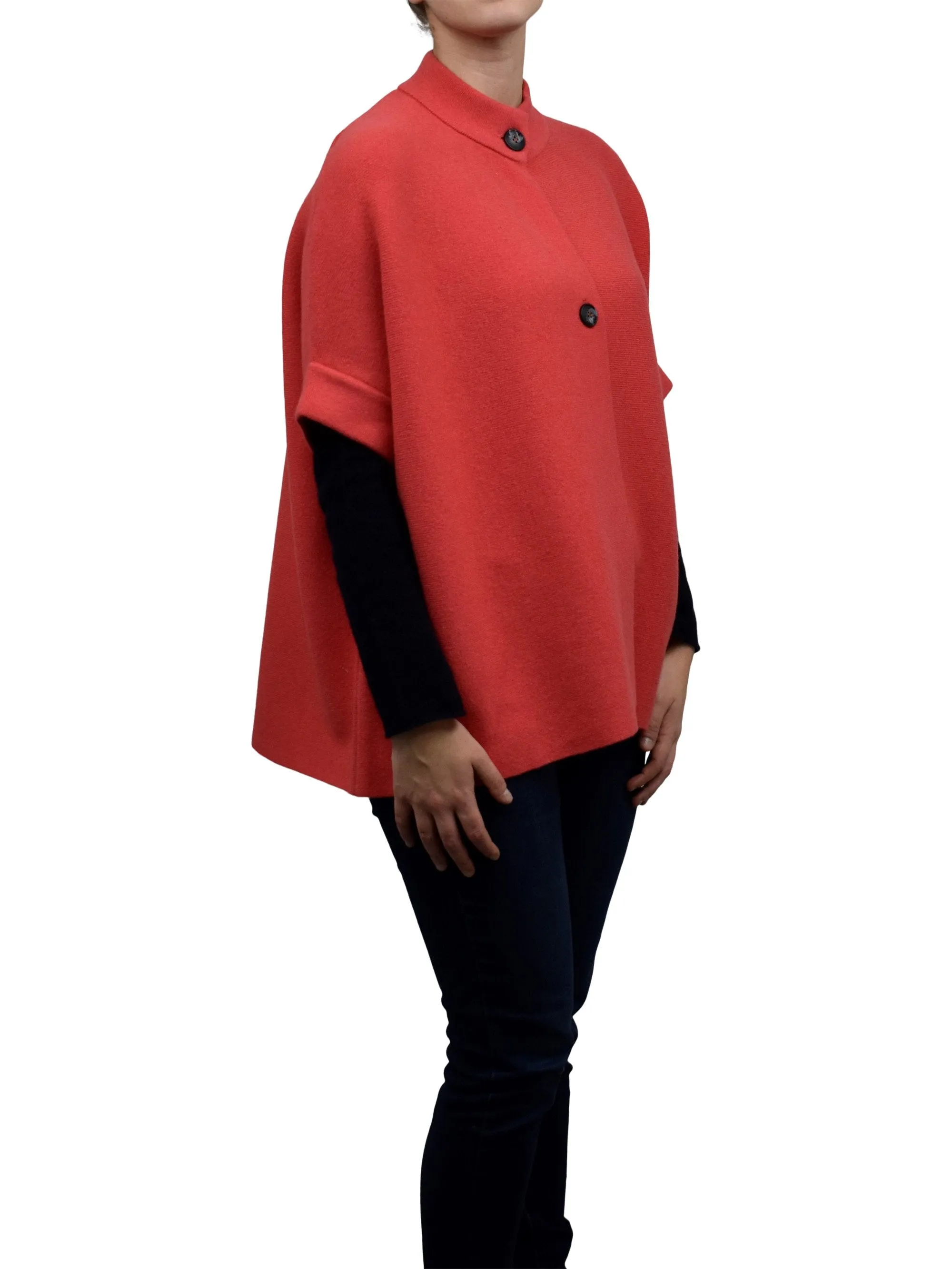 Mantella due bottoni misto cashmere