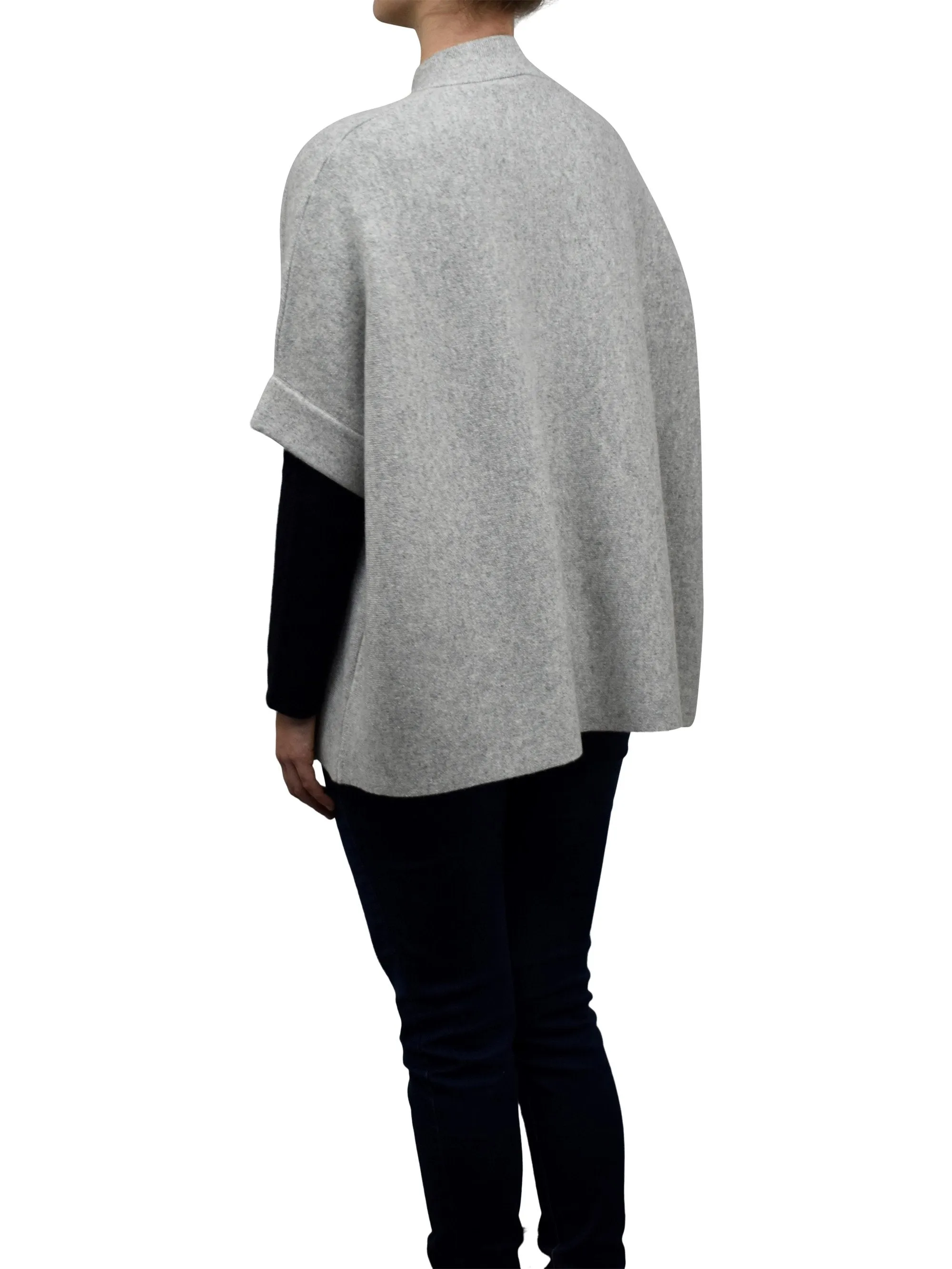 Mantella due bottoni misto cashmere