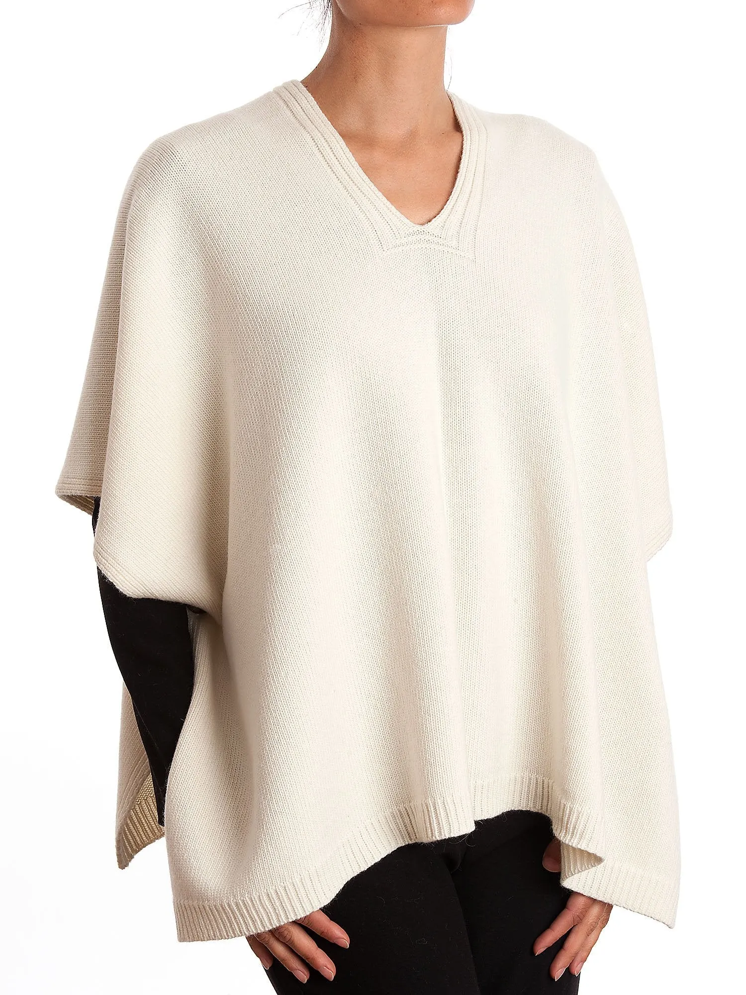 Mantella misto cashmere bottoni