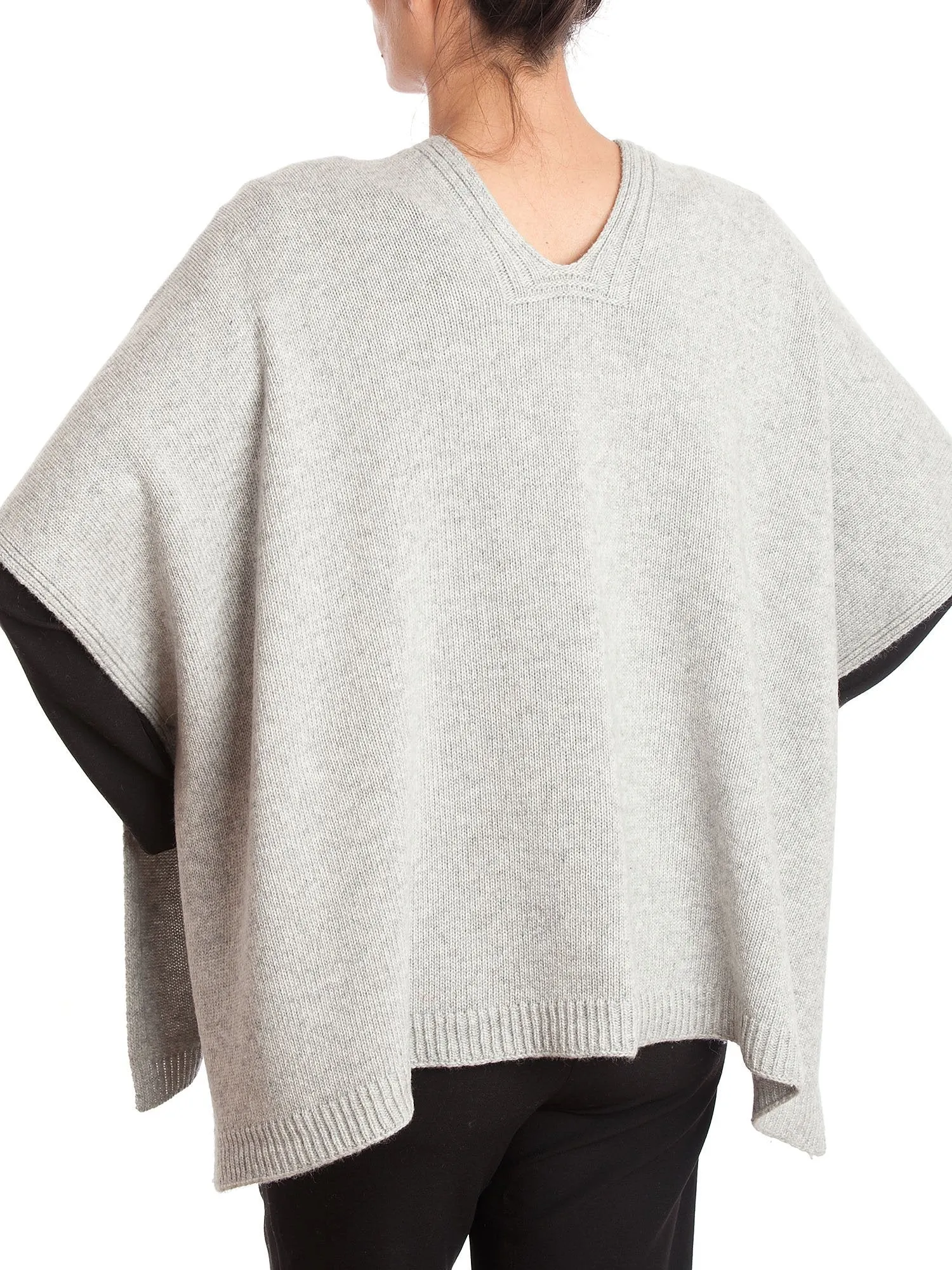Mantella misto cashmere bottoni
