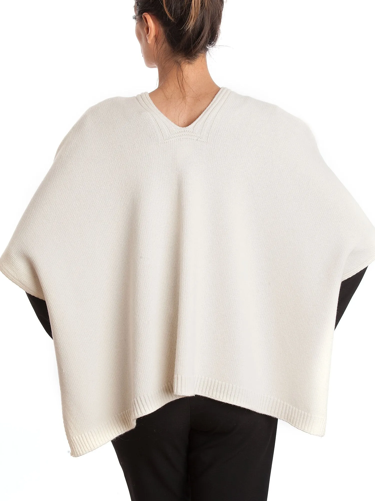 Mantella misto cashmere bottoni