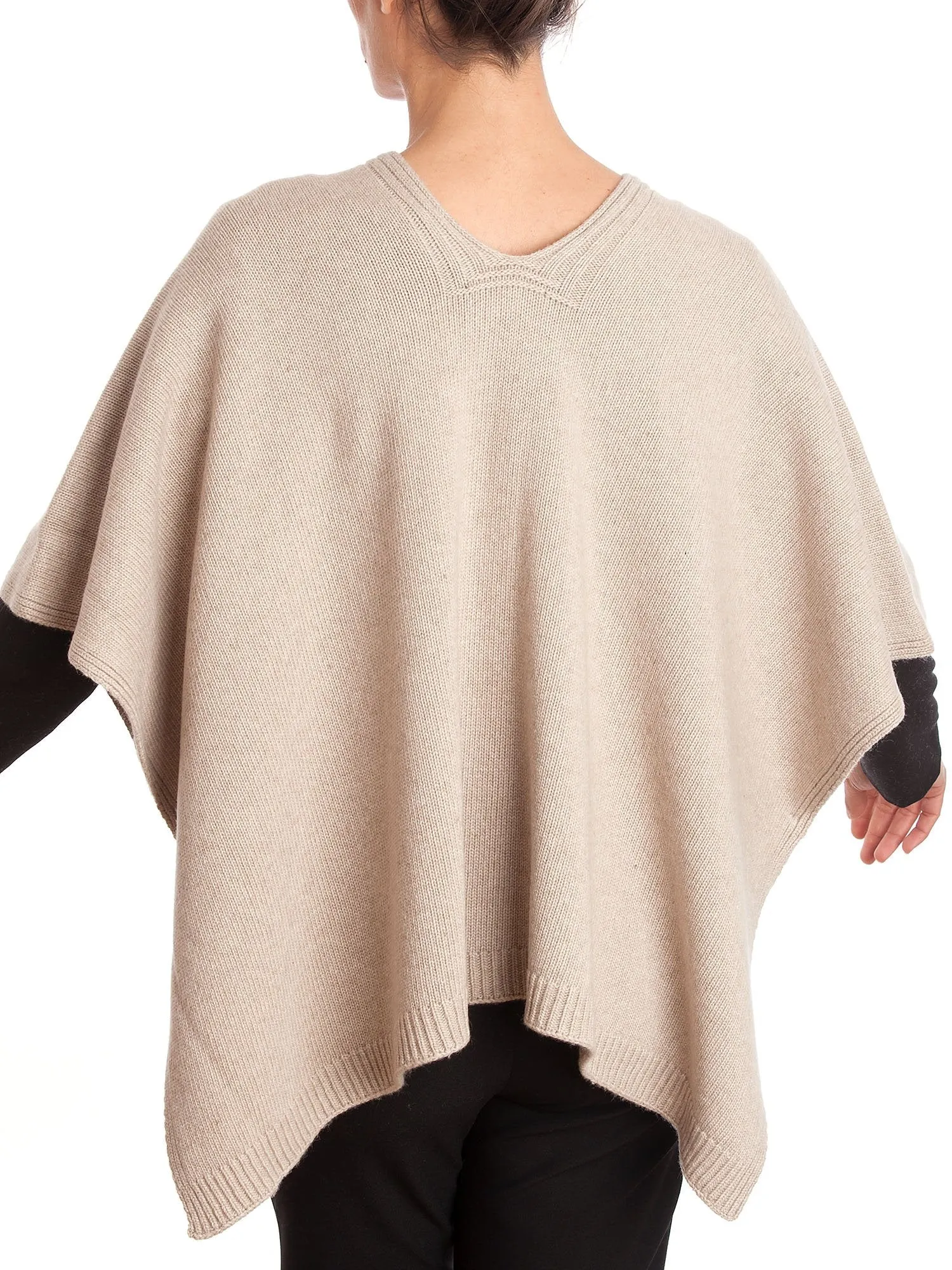 Mantella misto cashmere bottoni