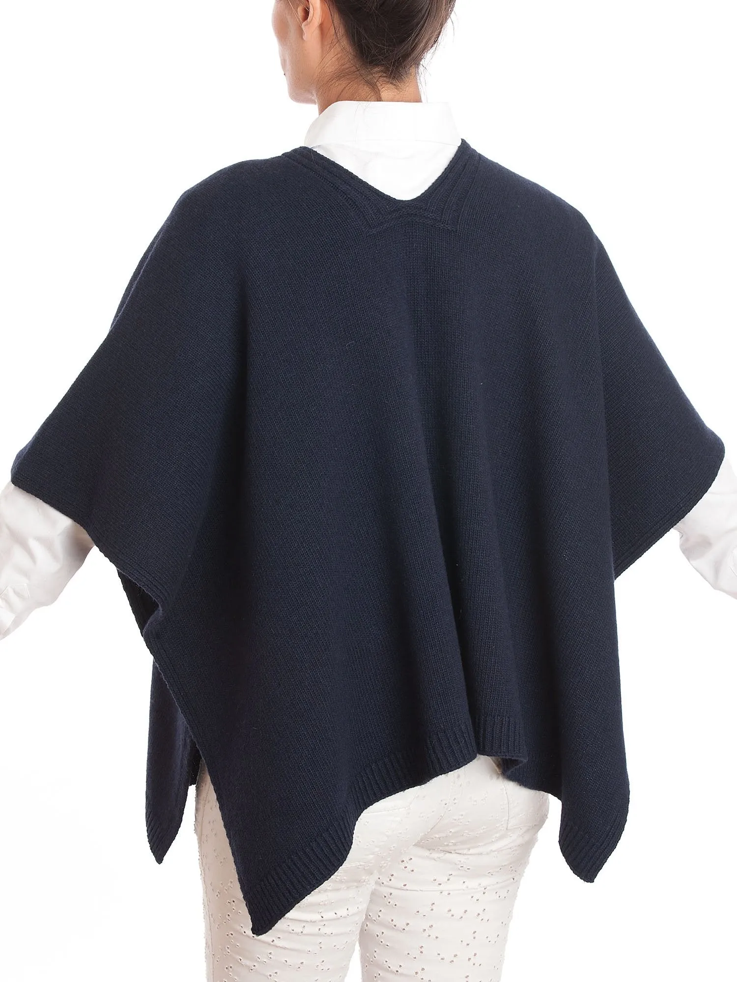 Mantella misto cashmere bottoni