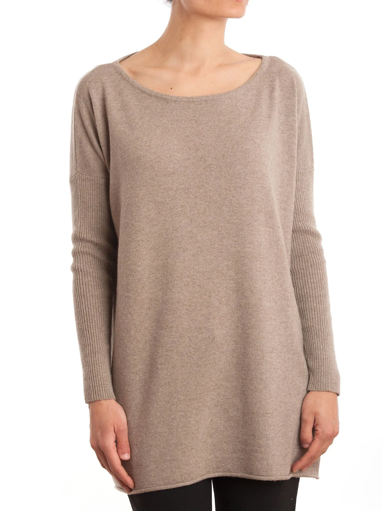 Maxi Pull misto cashmere