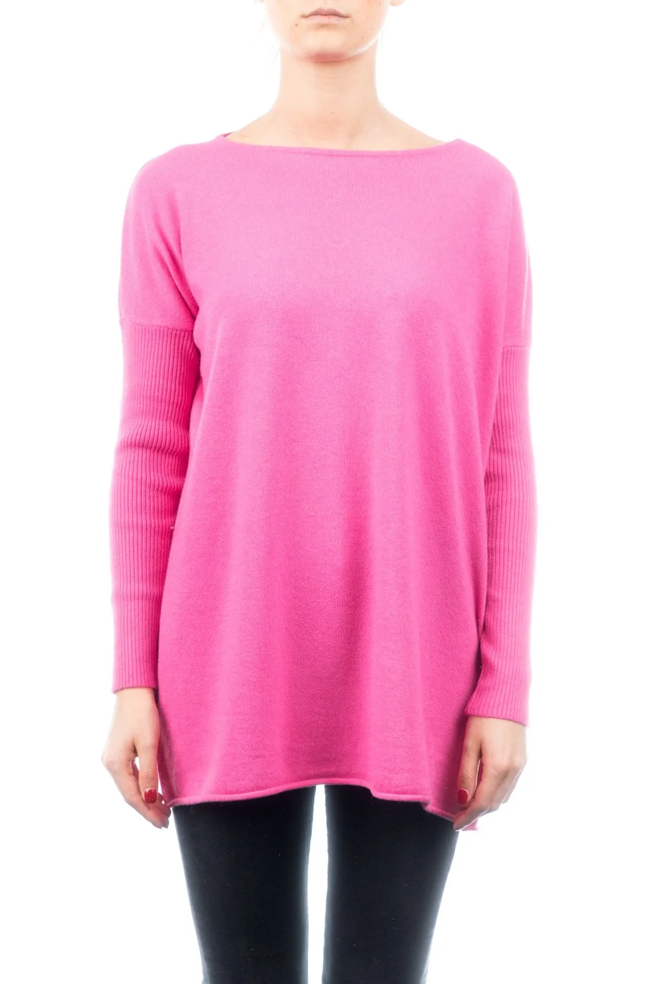 Maxi Pull misto cashmere