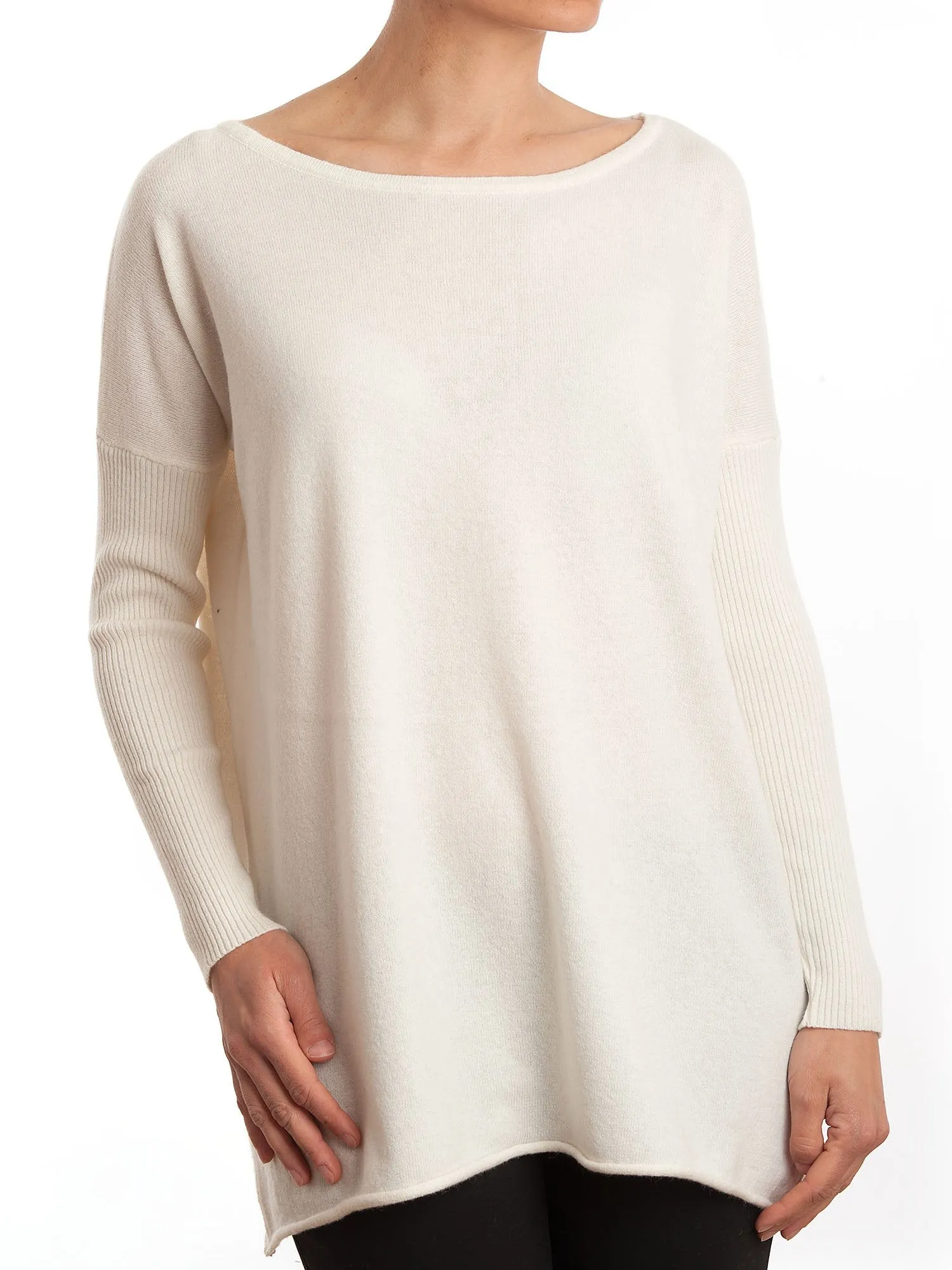 Maxi Pull misto cashmere