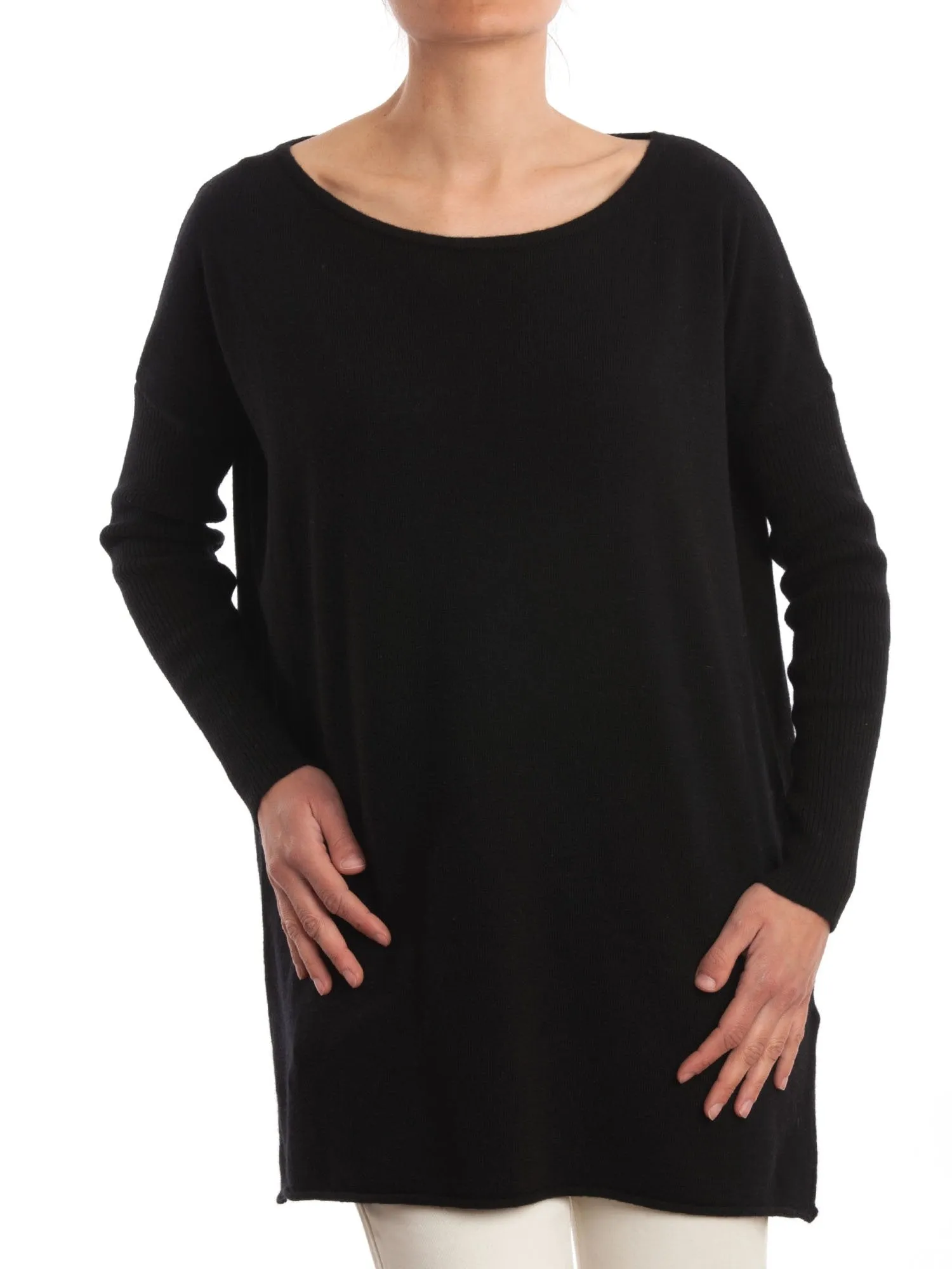 Maxi Pull misto cashmere