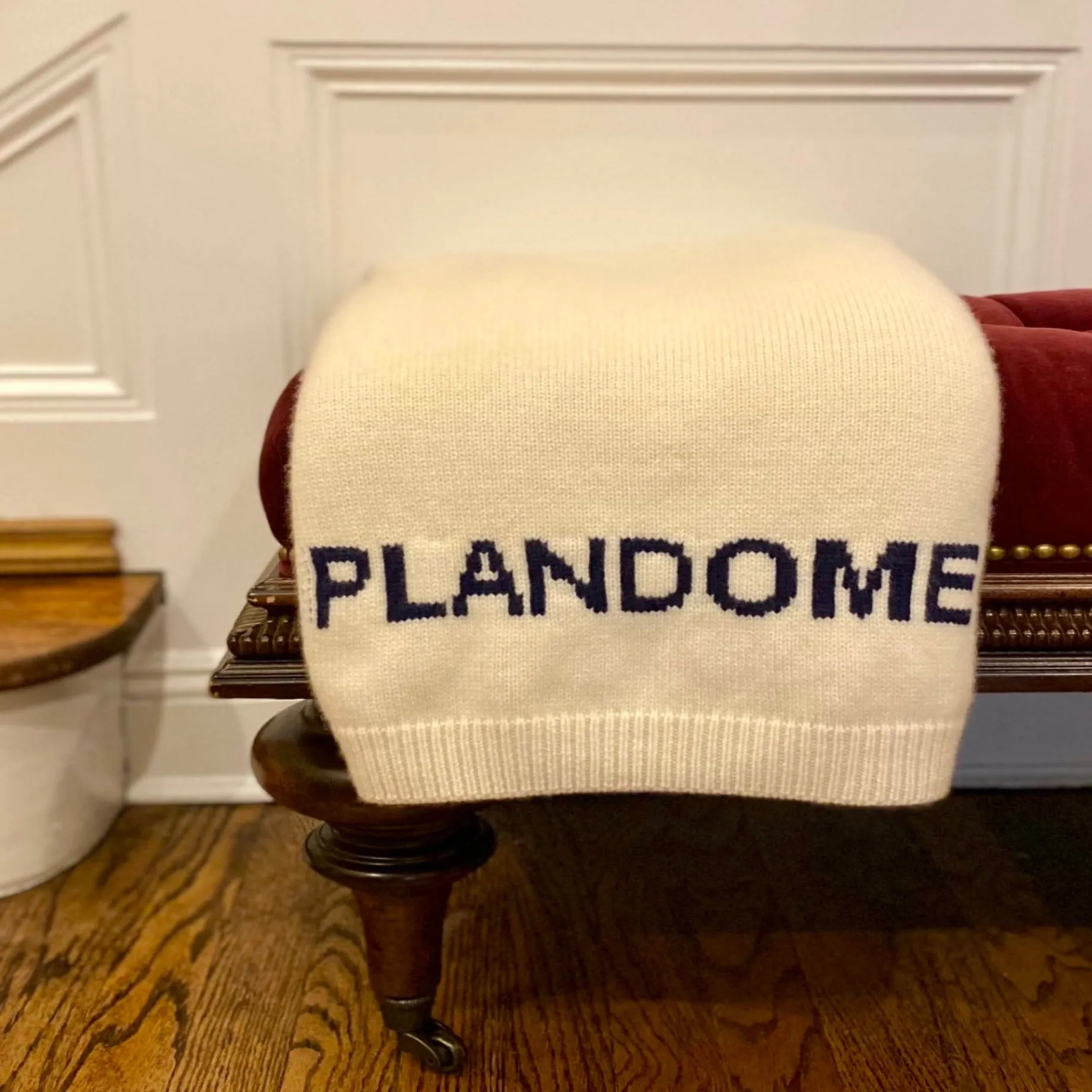 PLANDOME  Cashmere Knit Blanket