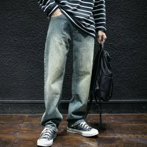 Retro Straight Men's Jeans P0045